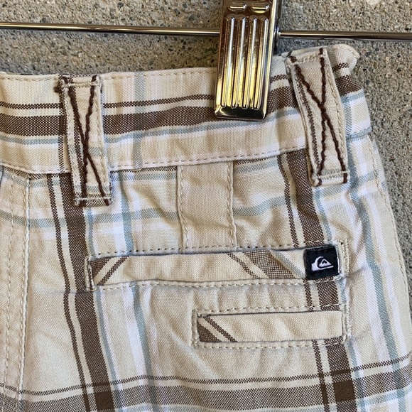Baby Quiksilver 18M plaid shorts - Picture 6 of 12